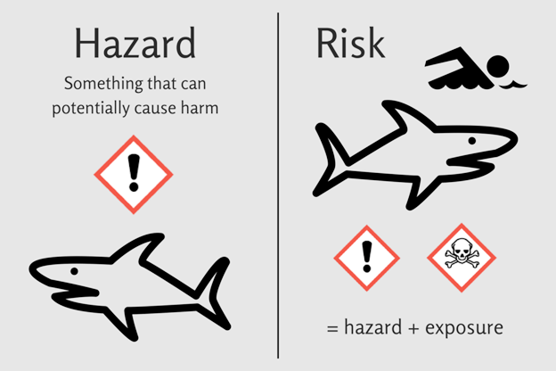 Sự khác biệt giữa Hazard và Risk