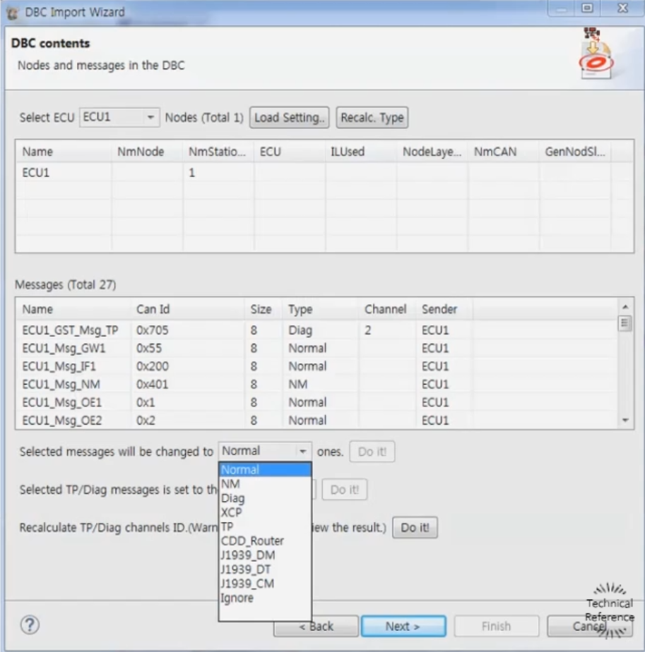 Nhập Can Db