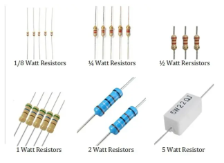 Công Suất Định Mức Của Điện Trở Các điện Trở Với Công Suất