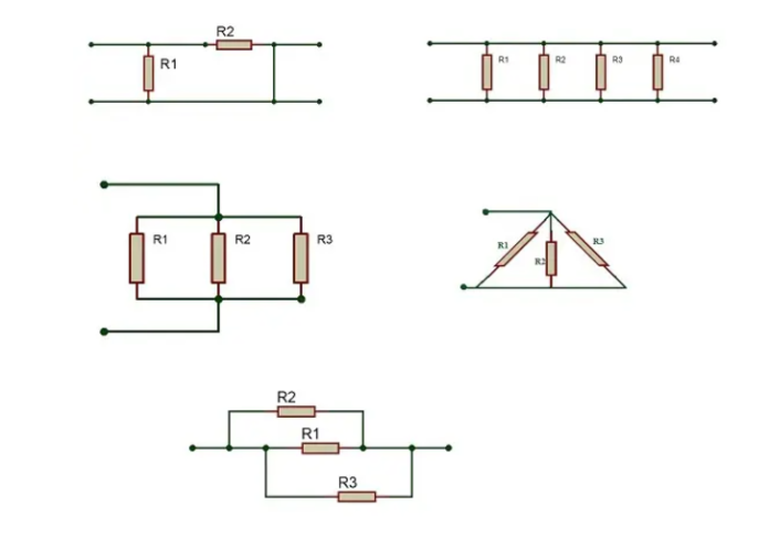 Nhưng Cách Biểu Diễn Kết Nối điện Trở