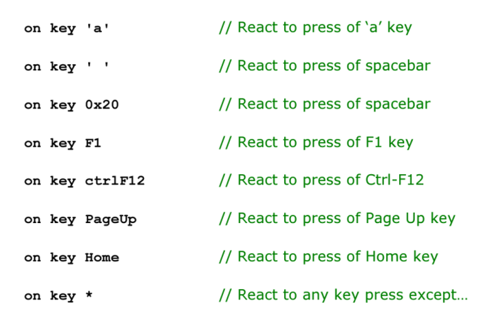 On Key 'key-name'()_01